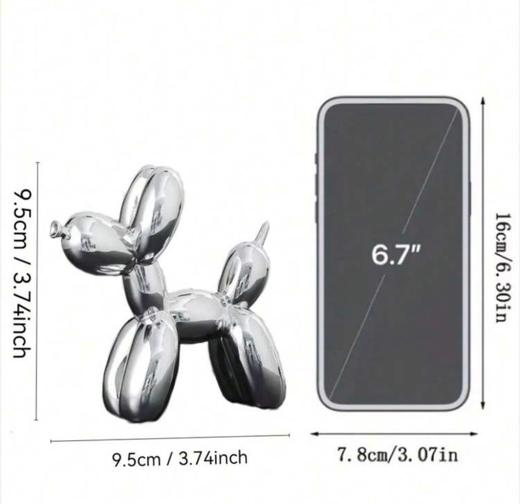 Mirror-Finish Balloon Puppy