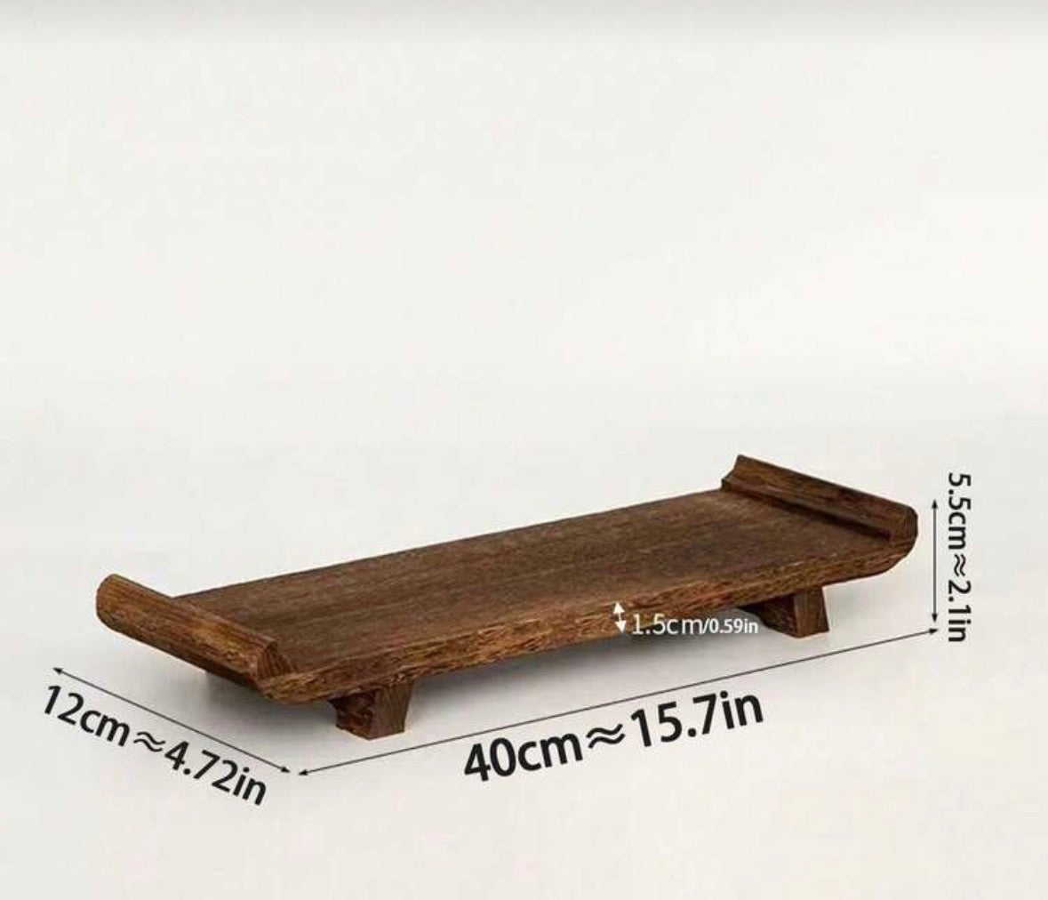 The Kyoto Elevated Wooden Vanity Tray