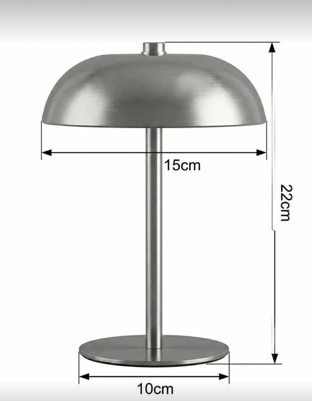 The Halo Cordless Mushroom Lamp