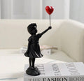 The Banksy-Inspired Balloon Girl Figurine