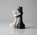The Eternal Gambit King & Queen Statue